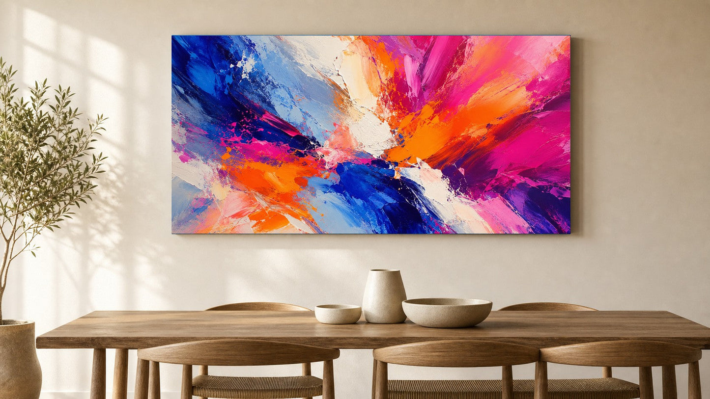 Vibrant Chaos in Abstract Motion
