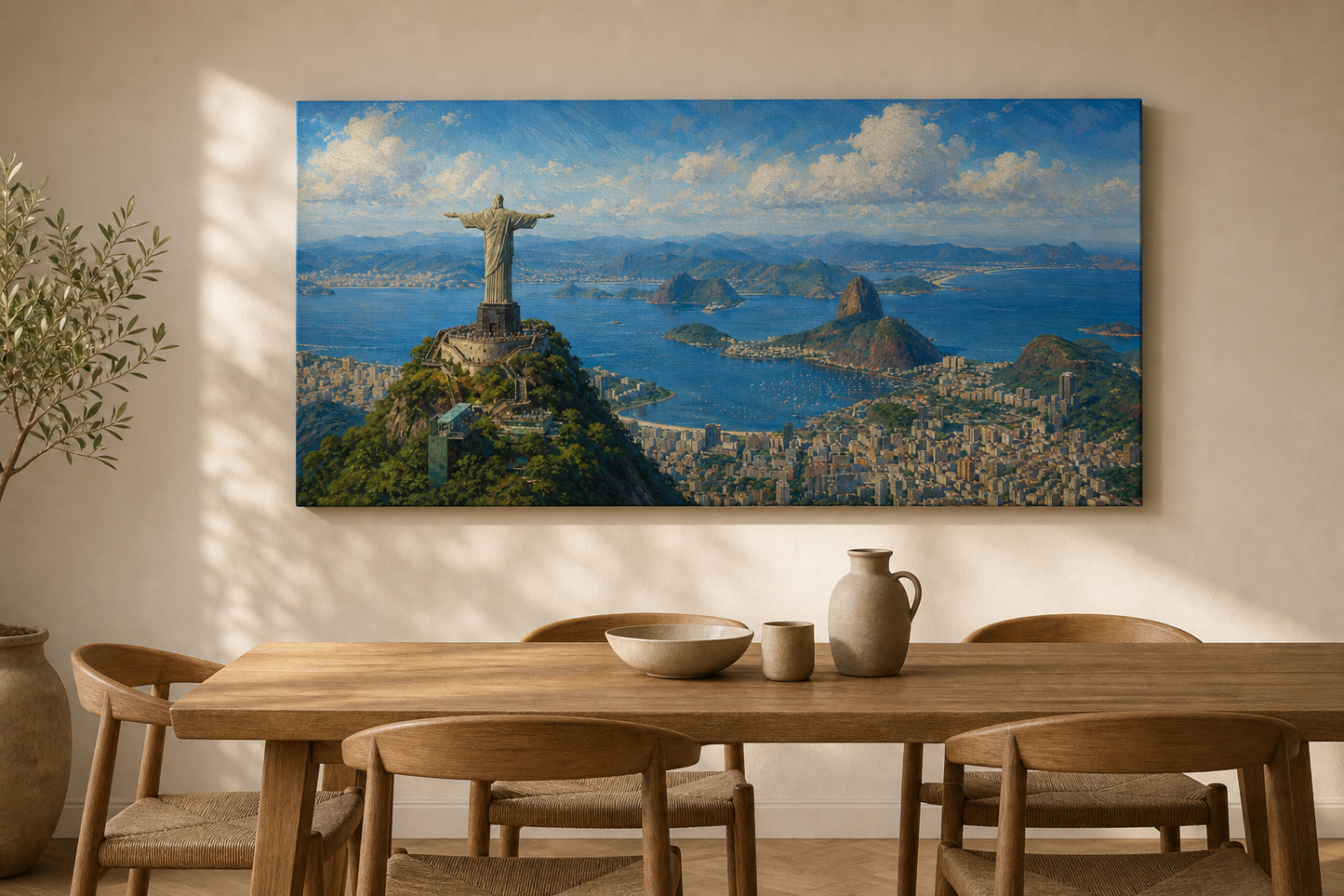 Rio de Janeiro Panorama Canvas