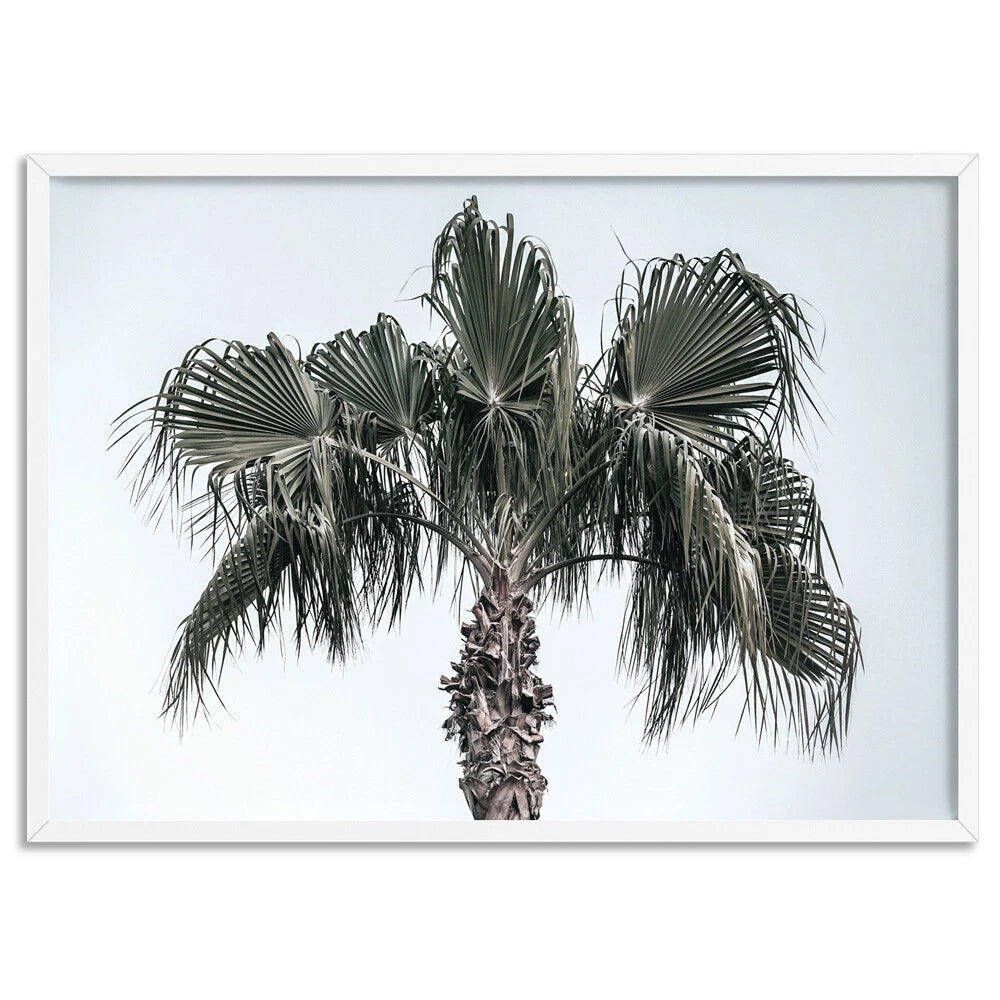 Tropical Palm Tree Landscape Canvas Wall Art – artwork
