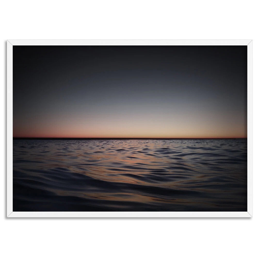 Dramatic Dark Ocean Waves Canvas Wall Art – artwork