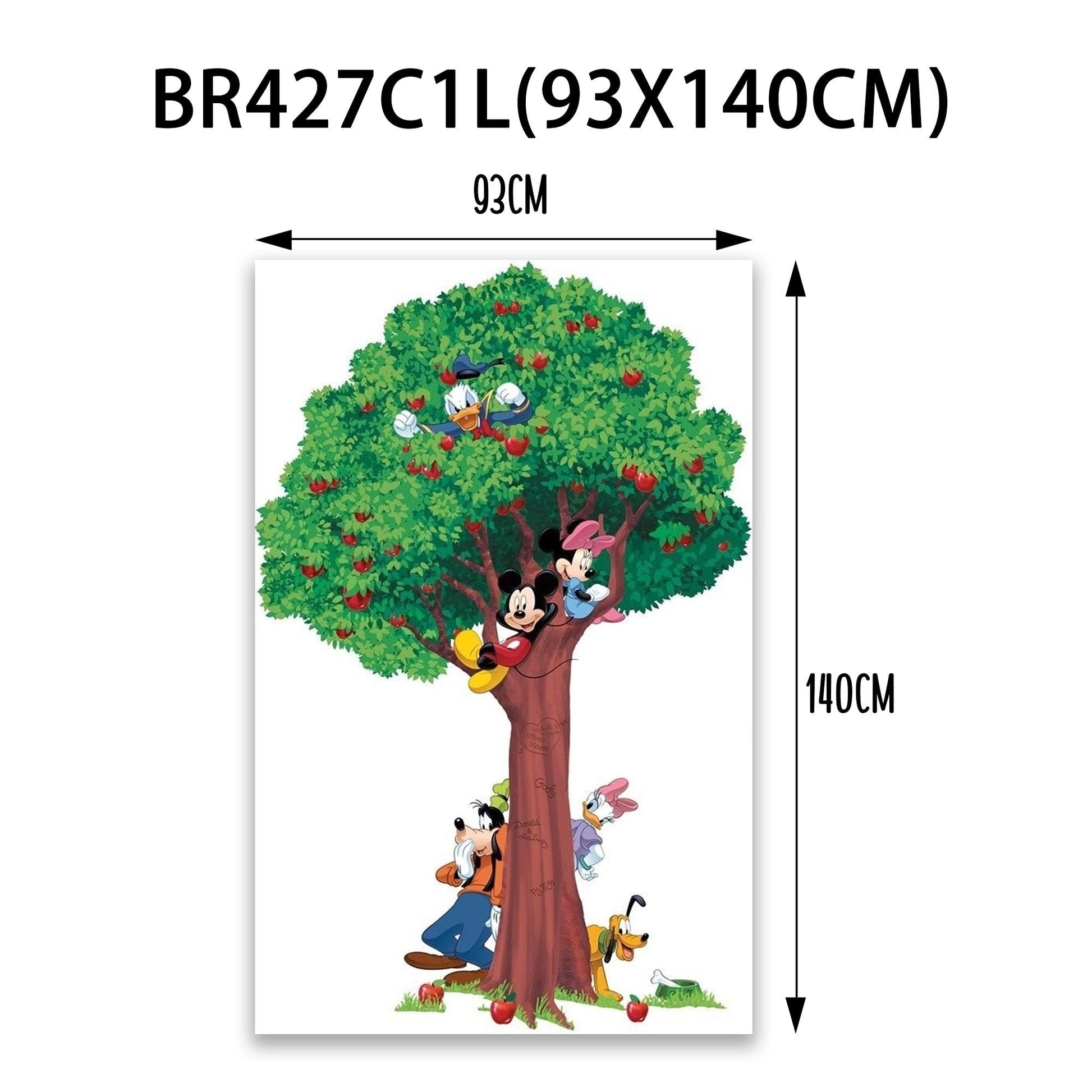 Winnie the Pooh Swing Wall Decal - Girls' Room Decor