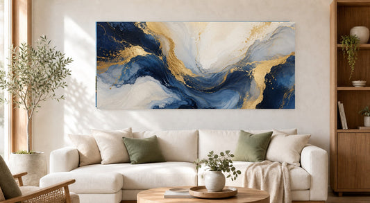 Azure Gilded Current
