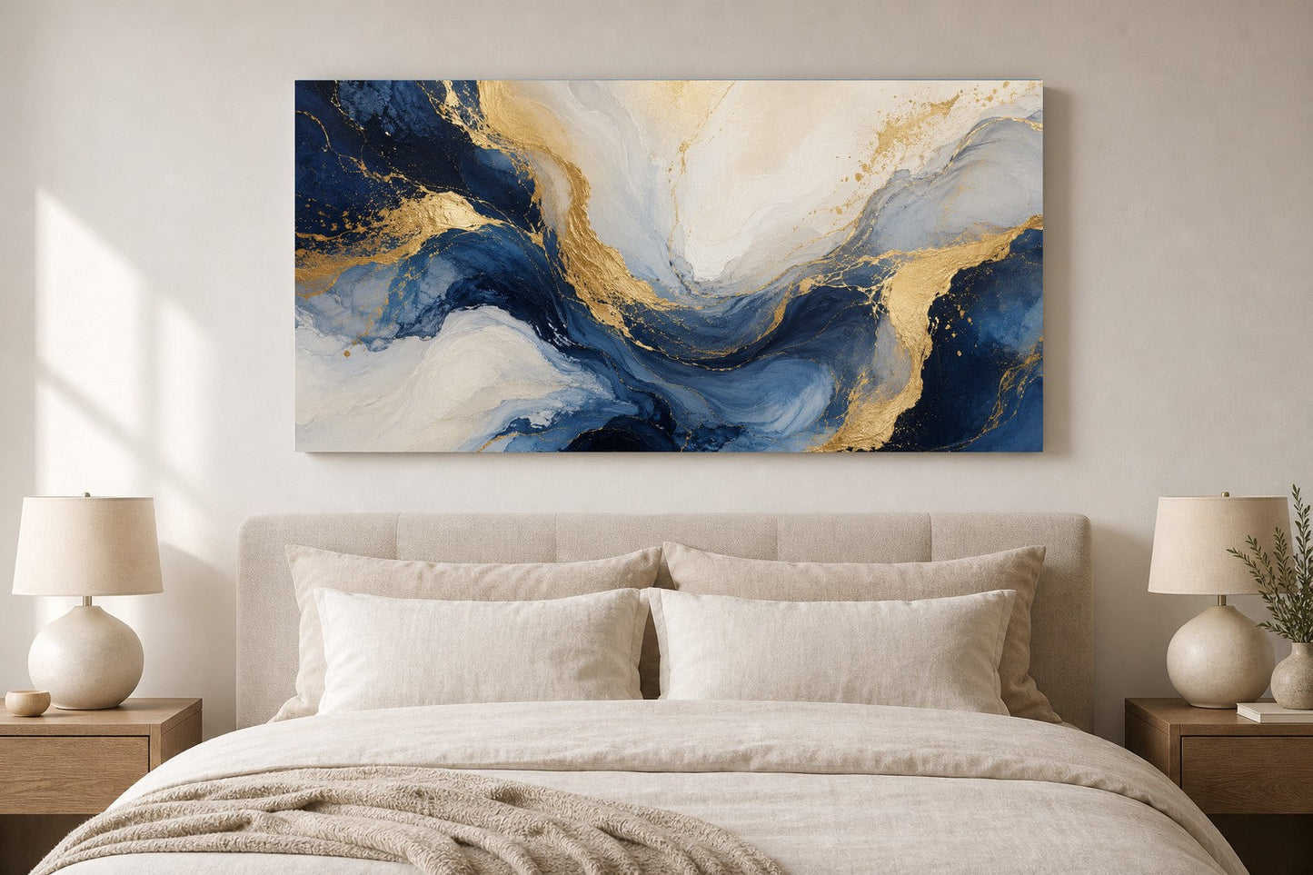 Azure Gilded Current