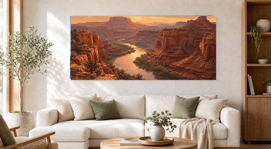 Canyon River Sundown
