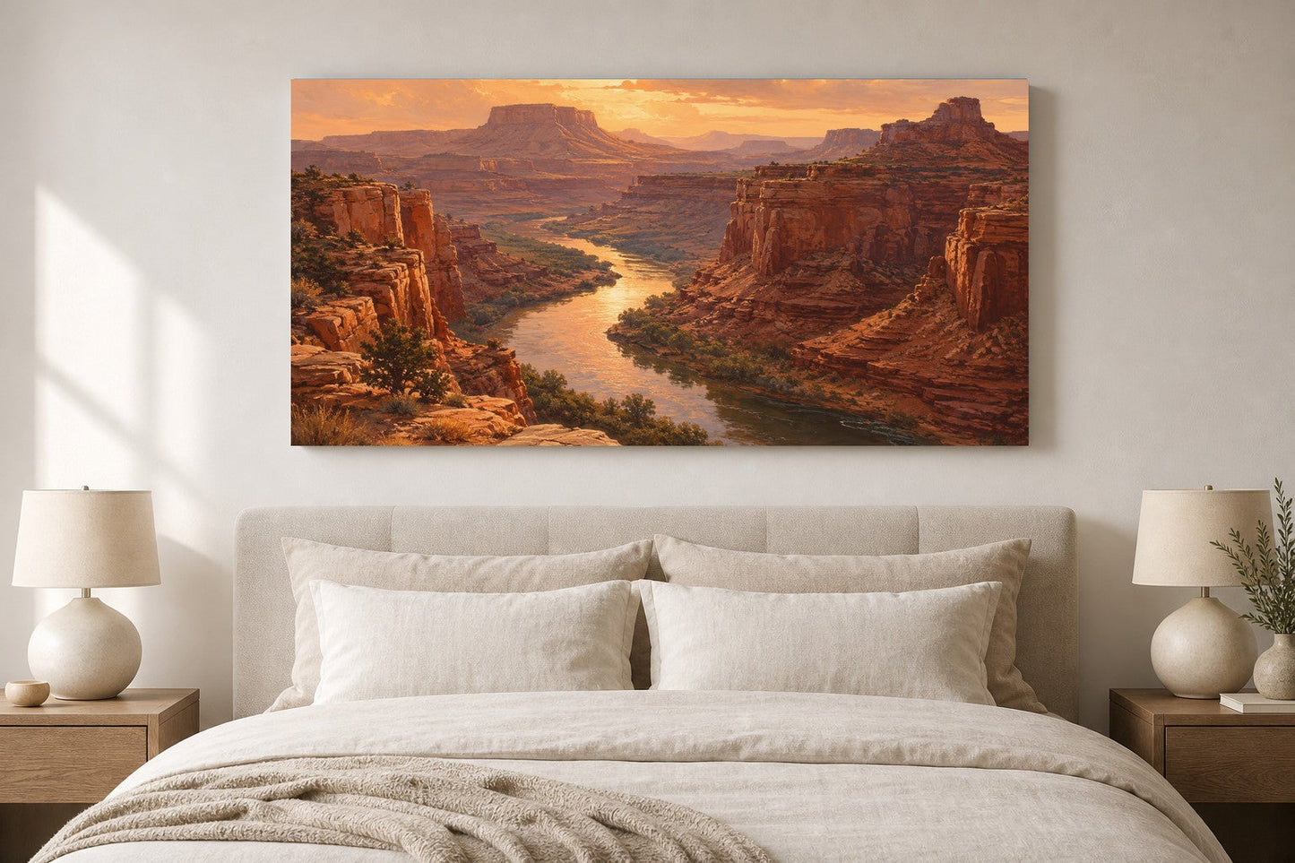 Canyon River Sundown