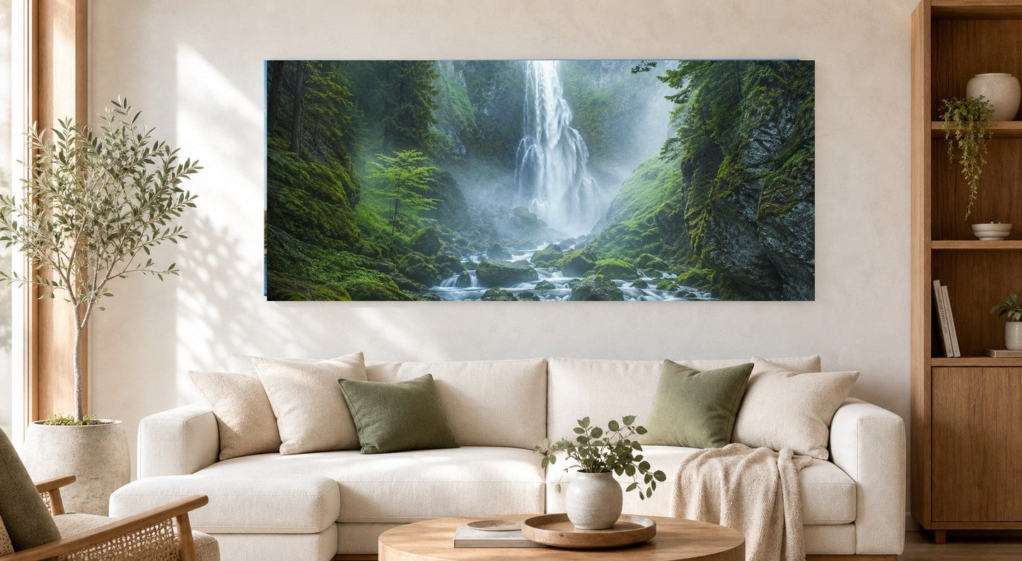 Mistfall Forest Cascade