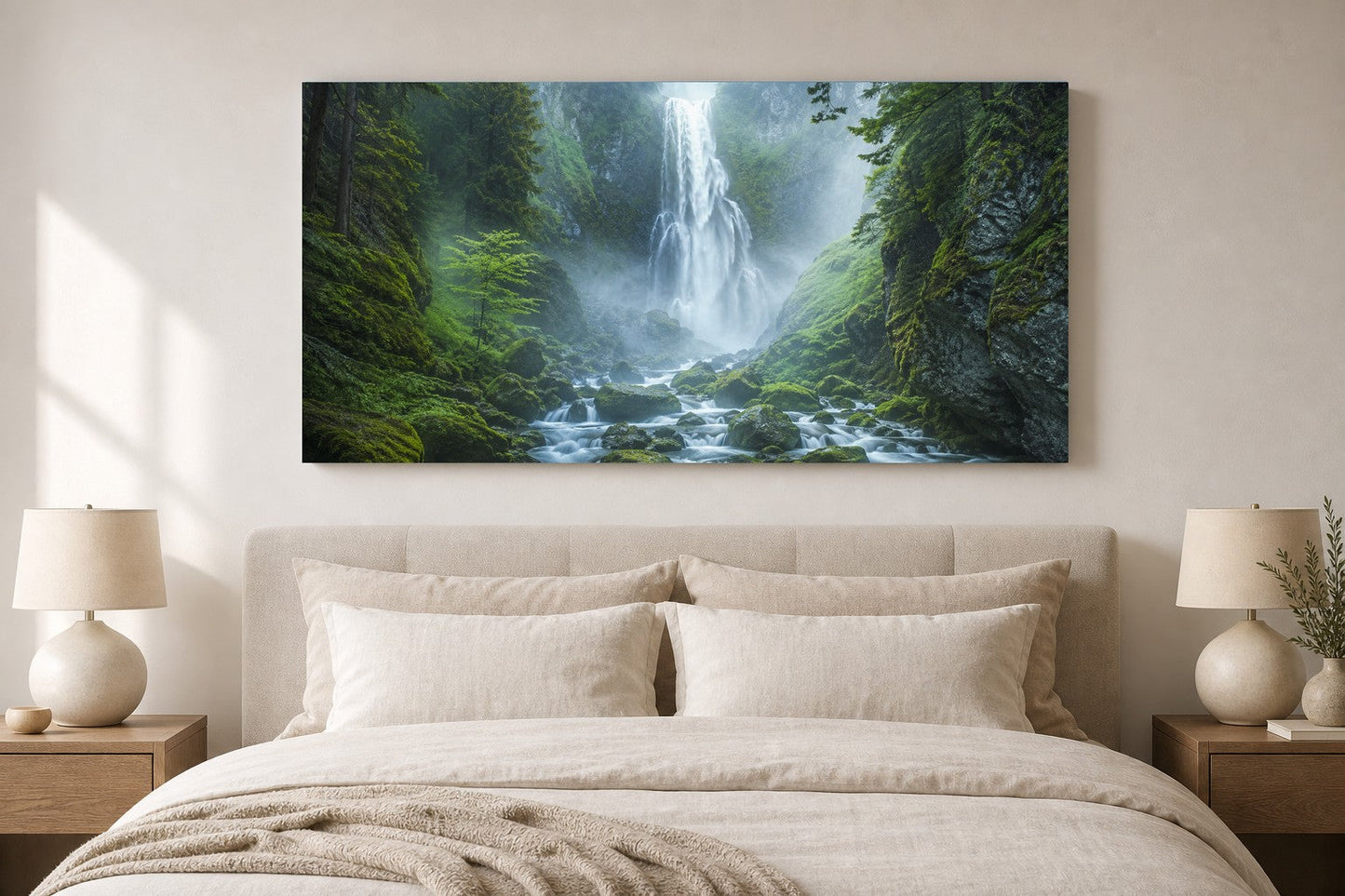 Mistfall Forest Cascade