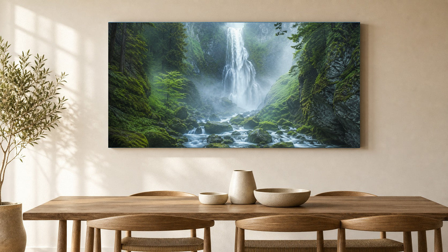 Mistfall Forest Cascade