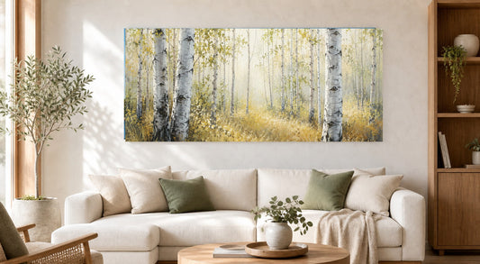 Silver Birch Morning Haze
