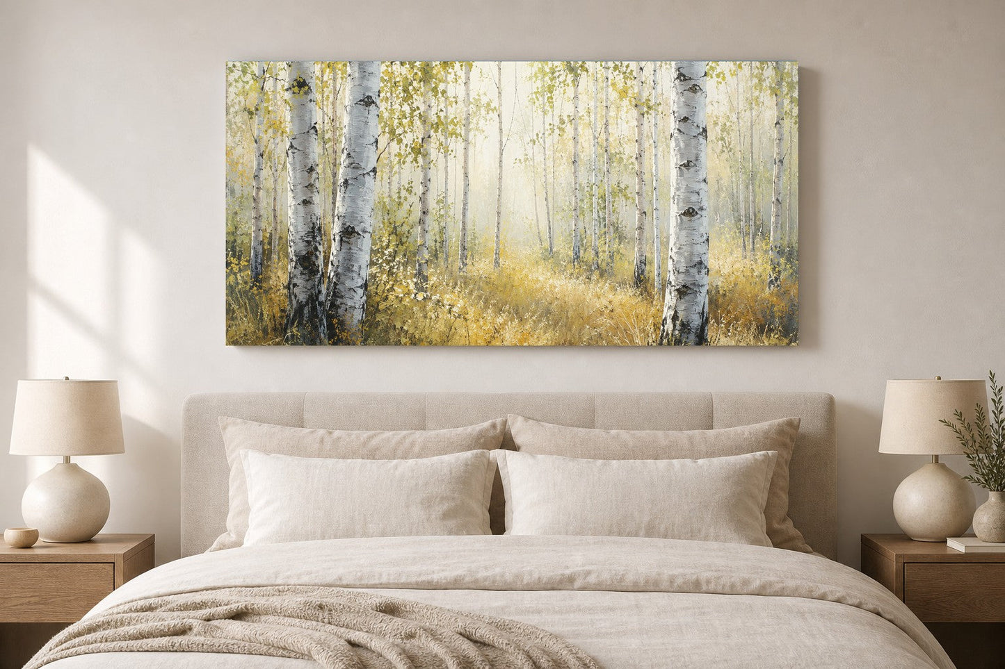 Silver Birch Morning Haze
