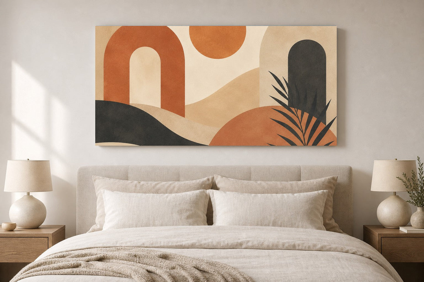 Abstract Arches Minimalist Canvas