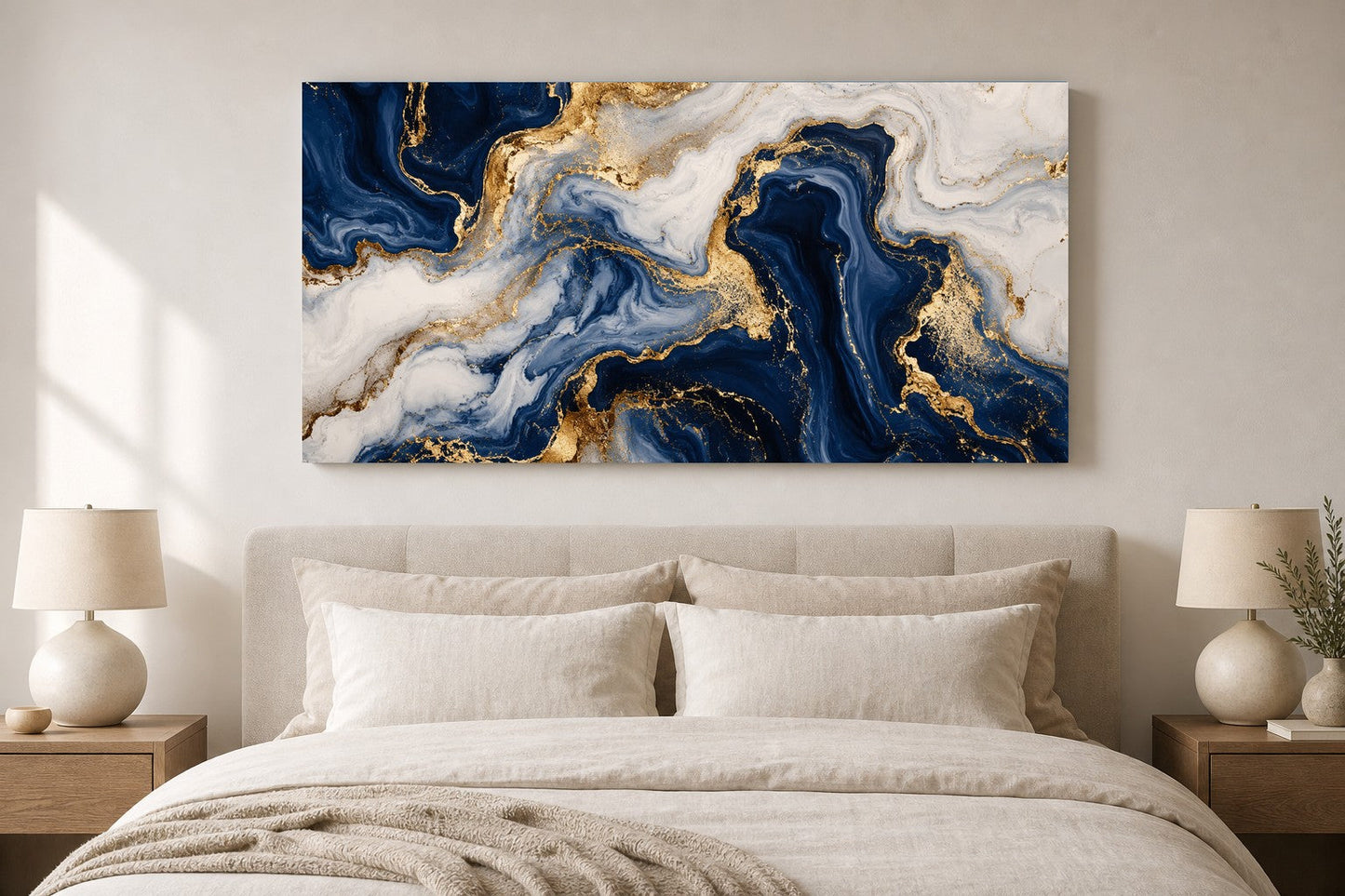 Luxurious Marble and Gold Abstraction