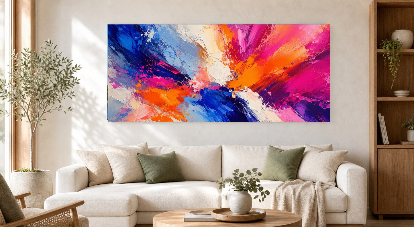 Vibrant Chaos in Abstract Motion