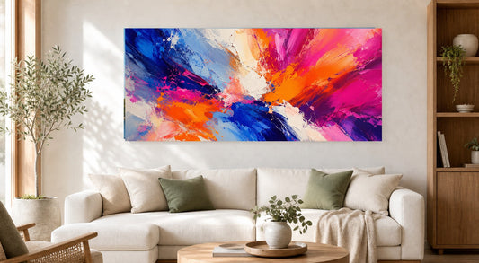 Vibrant Chaos in Abstract Motion