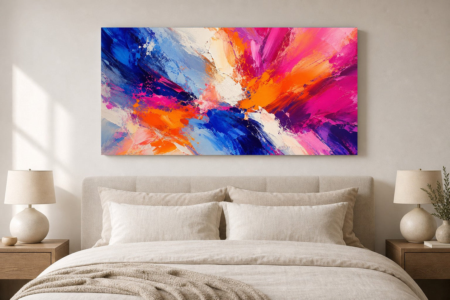 Vibrant Chaos in Abstract Motion