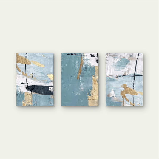 Fluid Motion Abstract Canvas Print