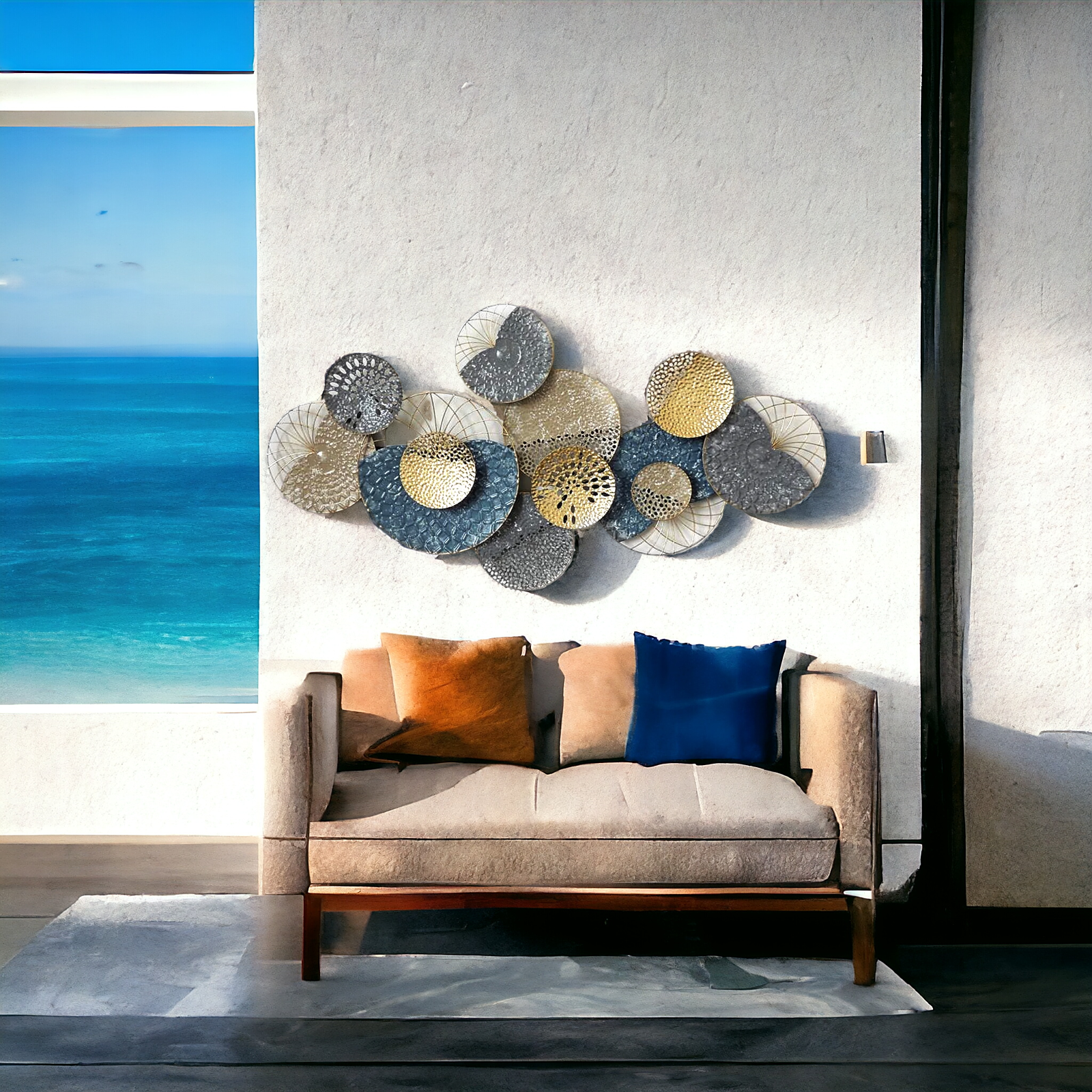 135cm Metal Wall Art Wall Decor