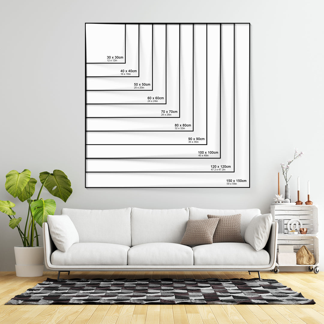 Sage Green Organic Abstract Canvas Wall Art – product view 8