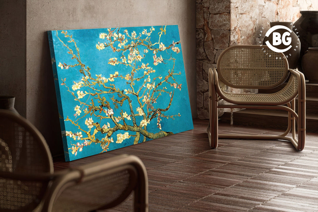 Van Gogh Almond Blossom Canvas Wall Art – product view 2