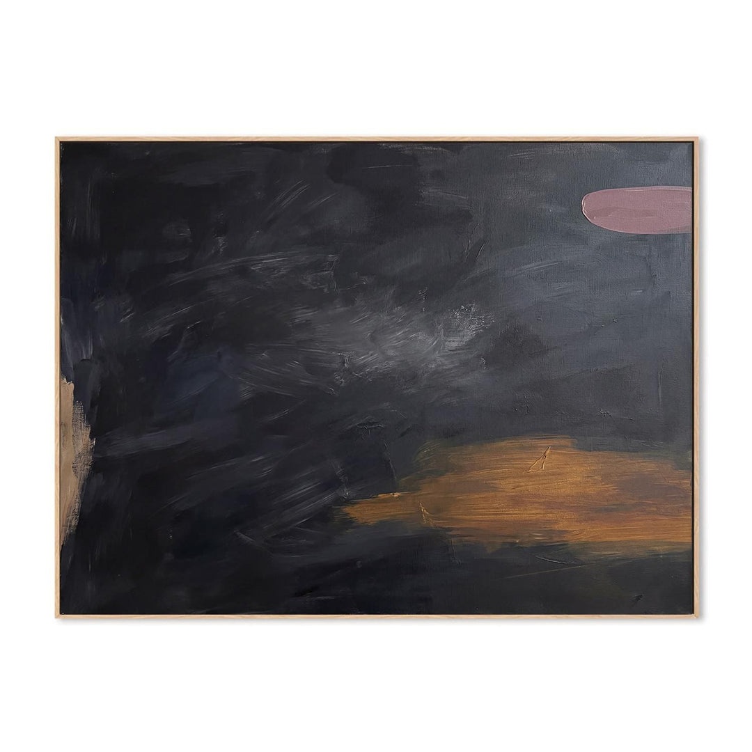 Midnight Horizon Contemporary Canvas Wall Art – product view 4