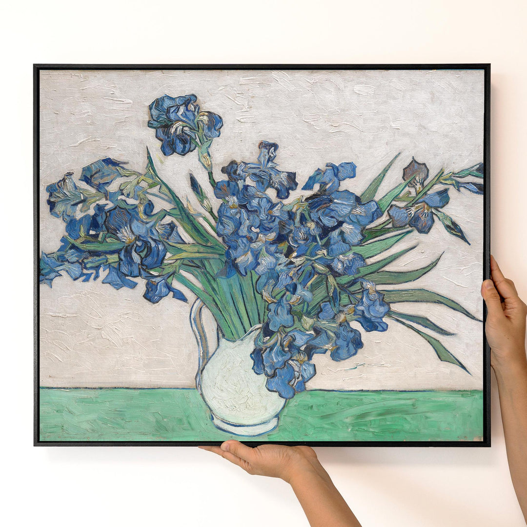 Van Gogh Irises Canvas Wall Art – Museum Reproduction