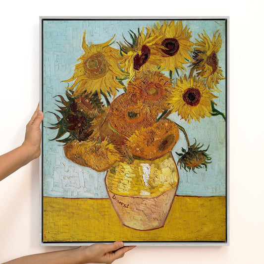Van Gogh Sunflowers Canvas Wall Art – Yellow Floral