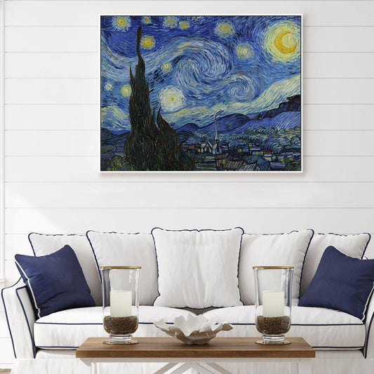 Van Gogh Starry Night Canvas Print – Blue Moon