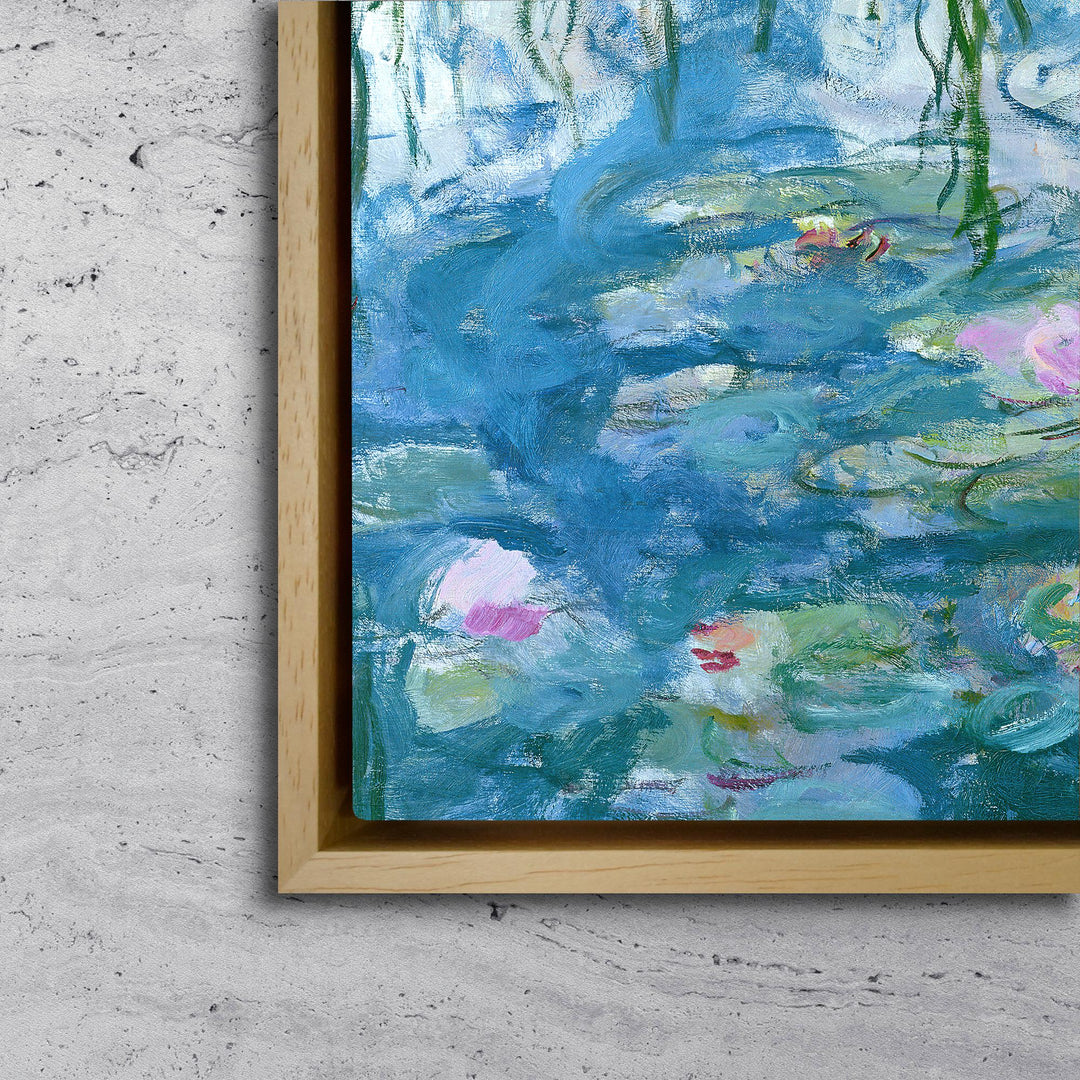 Van Gogh Irises Famous Art Canvas Wall Print – product view 4